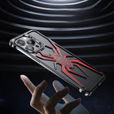 Ambalaj original Vivimall husă antisoc iPhone 15 Pro Armor Protective negru-roșu