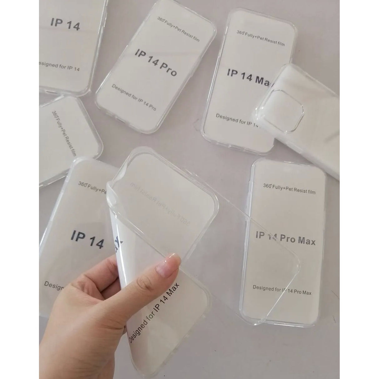 Husa de protectie Flippy 360 grade, PC+TPU+Folie policarbonat, pentru Samsung Galaxy A33 5G , Transparent - vivimall.ro