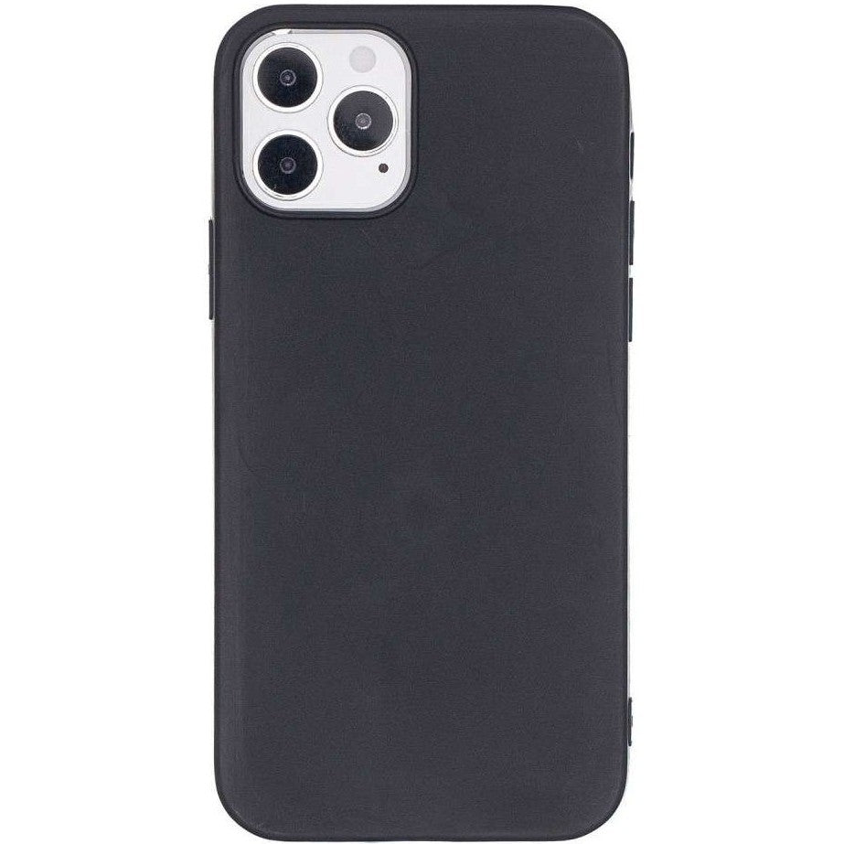 Husa de Protectie, Flippy, Compatibila cu Apple iPhone 11 Pro Max, din TPU Mat, Flexibila, Neagra - vivimall.ro