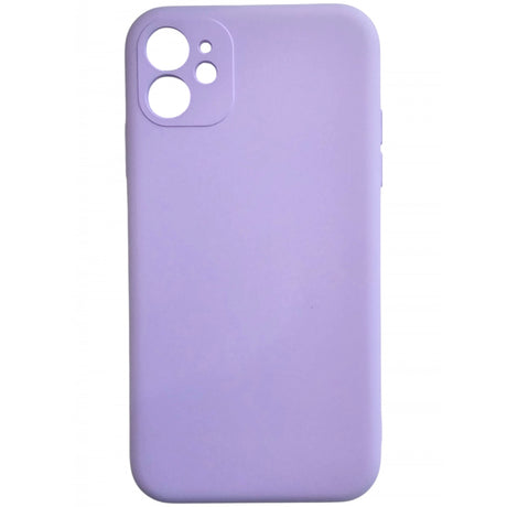Husa de Protectie Vivimall, compatibila cu Apple iPhone 11, Silicon Lichid, Lila - vivimall.ro