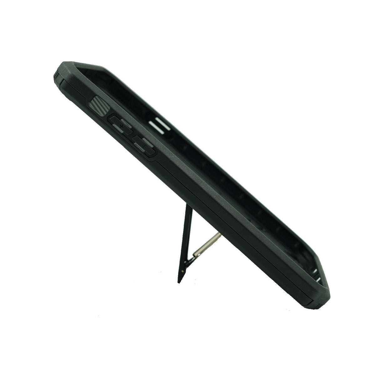 Husa de protectie Flippy compatibila cu Apple iPhone 11 Pro Defender Model 4 cu suport, Negru - vivimall.ro