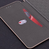 Husa de protectie Flippy compatibila cu Apple iPhone 13 Magnet Book Case Roz Auriu - vivimall.ro