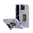 Husa de protectie Flippy compatibila cu Apple iPhone 13 Pro Acrylic Armor cu suport Mov - vivimall.ro
