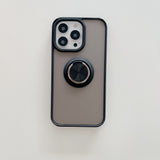 Husa de protectie Flippy compatibila cu Apple iPhone 13 Pro,Defender cu prindere inel,Negru - vivimall.ro