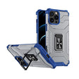 Husa de protectie Flippy compatibila cu Apple iPhone 13 Pro Max Acrylic Armor cu suport Albastru - vivimall.ro