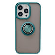 Husa de protectie Flippy compatibila cu Apple iPhone 13 Pro Max,Defender cu prindere inel,Verde - vivimall.ro