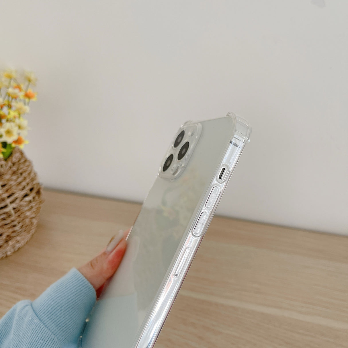 Husa de protectie Flippy compatibila cu Apple iPhone 13 Pro Max Tpu 1.5 mm Transparent - vivimall.ro