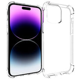 Husă iPhone 16 Pro Max 1.5 mm TPU antisoc, prezentare lifestyle pe suprafață albă