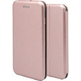 Husa de protectie Flippy compatibila cu Apple iPhone 7/8/SE 2020 Magnet Book Case Roz-Auriu - vivimall.ro