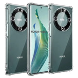 Husă TPU transparentă Honor 90 Lite, grosime 1.5 mm, detaliu colț cu sistem Air Bag de amortizare