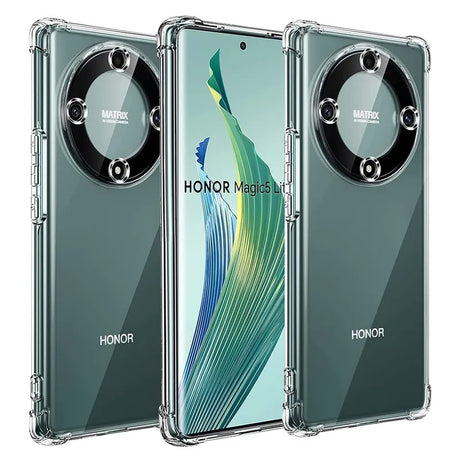 Husa de Protectie, Vivimall, Compatibila cu Honor Magic 5 Pro, TPU Antisoc, Protectie Colturi, 1.5 mm Transparent - vivimall.ro