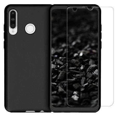 Husa de protectie Flippy compatibila cu Huawei P30 Lite Full Cover 360 Negru + Folie de protectie - vivimall.ro