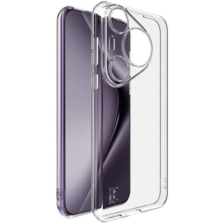 Husa de Protectie, Vivimall, Compatibila cu Huawei Pura 70 Pro, TPU, Transparent - vivimall.ro
