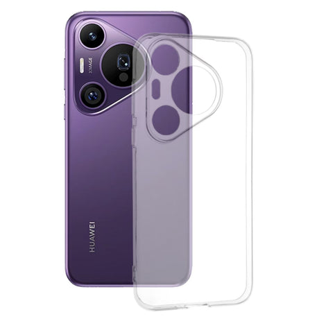 Husa de Protectie, Vivimall, Compatibila cu Huawei Pura 70 Pro, TPU, Transparent - vivimall.ro
