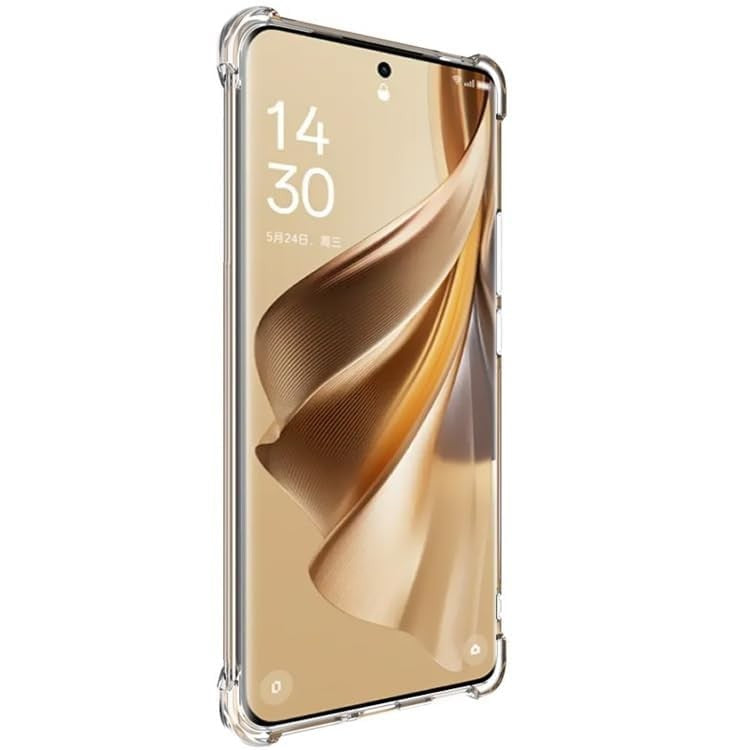Husa de Protectie, Vivimall, Compatibila cu Oppo Reno 10 Pro, TPU Antisoc, Protectie Colturi, 1.5 mm Transparent - vivimall.ro
