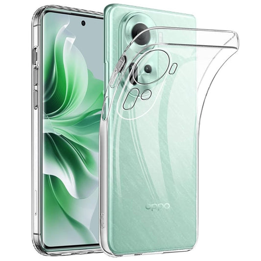 Husa Telefon, Vivimall, Compatibila Oppo Reno 11F, Carcasa TPU, Protectie Camere, 1.5 mm, Transparent - vivimall.ro