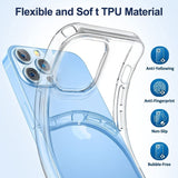 Husa de protectie Flippy compatibila cu Oppo Reno 5G Tpu 1.0 mm Transparent - vivimall.ro