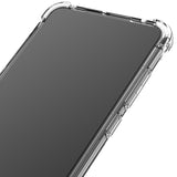 Husă Realme C55 TPU 1,5 mm transparentă, vedere laterală stânga, acces complet butoane volum
