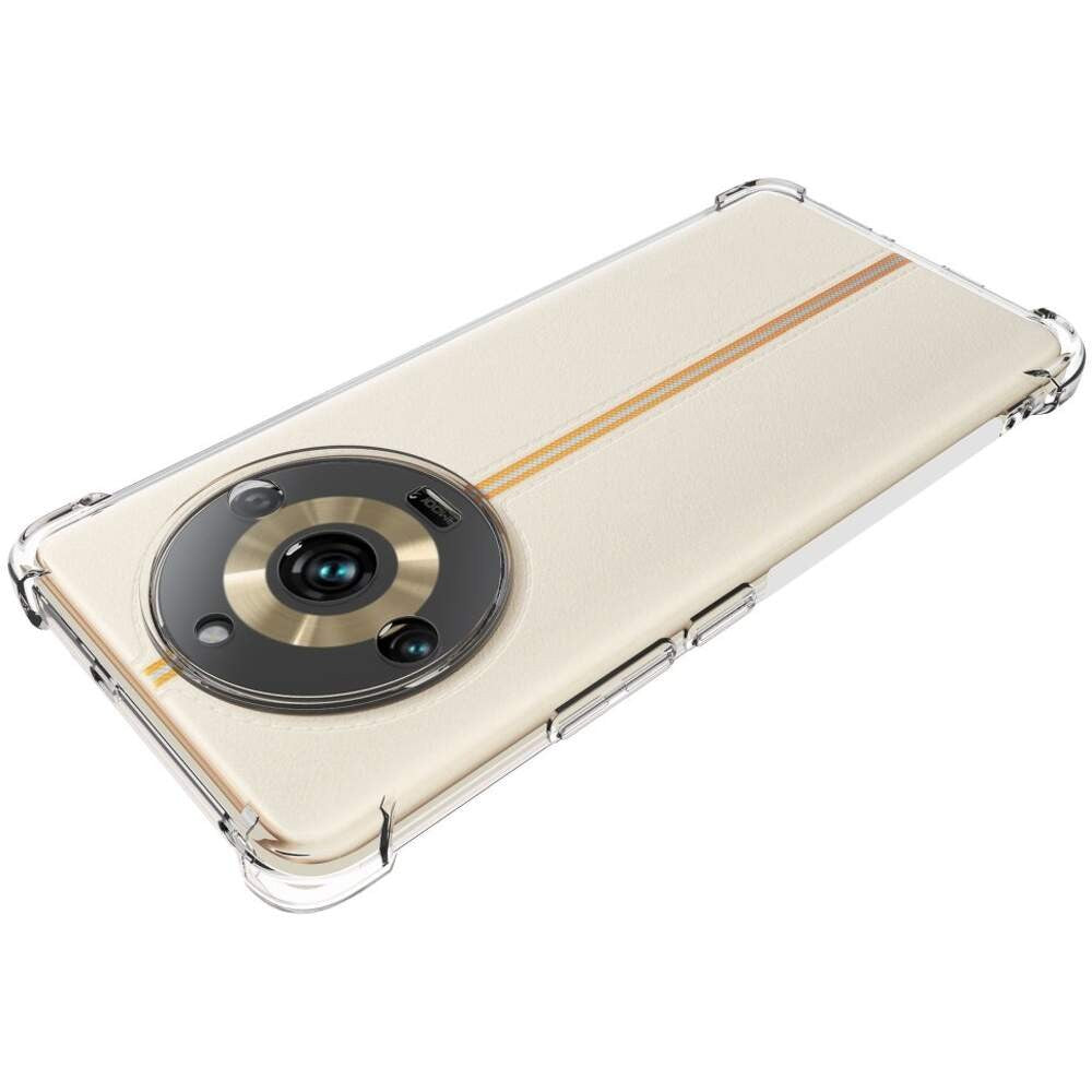 Husă TPU antisoc Realme C55, vedere de jos, decupaj port USB-C și difuzor
