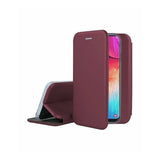 Husa de protectie Flippy compatibila cu Samsung Galaxy A71 Magnet Book Case Bordo - vivimall.ro