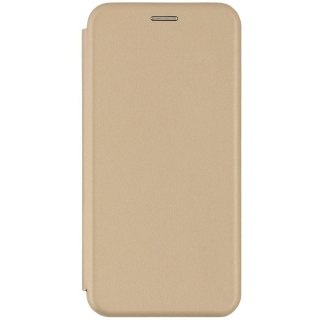 Husa de protectie Flippy compatibila cu Samsung Galaxy S21 5G Magnet Book Case Auriu - vivimall.ro