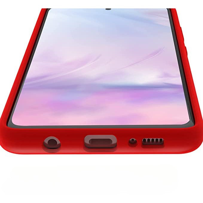 Husa de protectie Flippy compatibila cu Samsung Galaxy S21 5G Matte Tpu Rosu - vivimall.ro