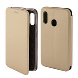 Husa de protectie Flippy compatibila cu Samsung Galaxy S21 Ultra Magnet Book Case Auriu - vivimall.ro