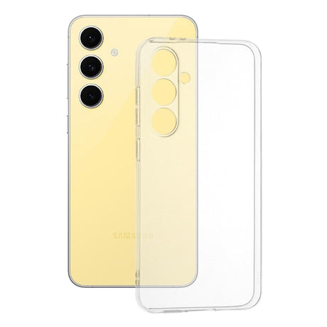 Husă transparentă TPU pentru Samsung Galaxy S24 FE 5G, vedere frontală, model Vivimall