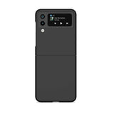 Husă Samsung Galaxy Z Flip5 MagSafe din TPU negru, vedere frontală, design slim