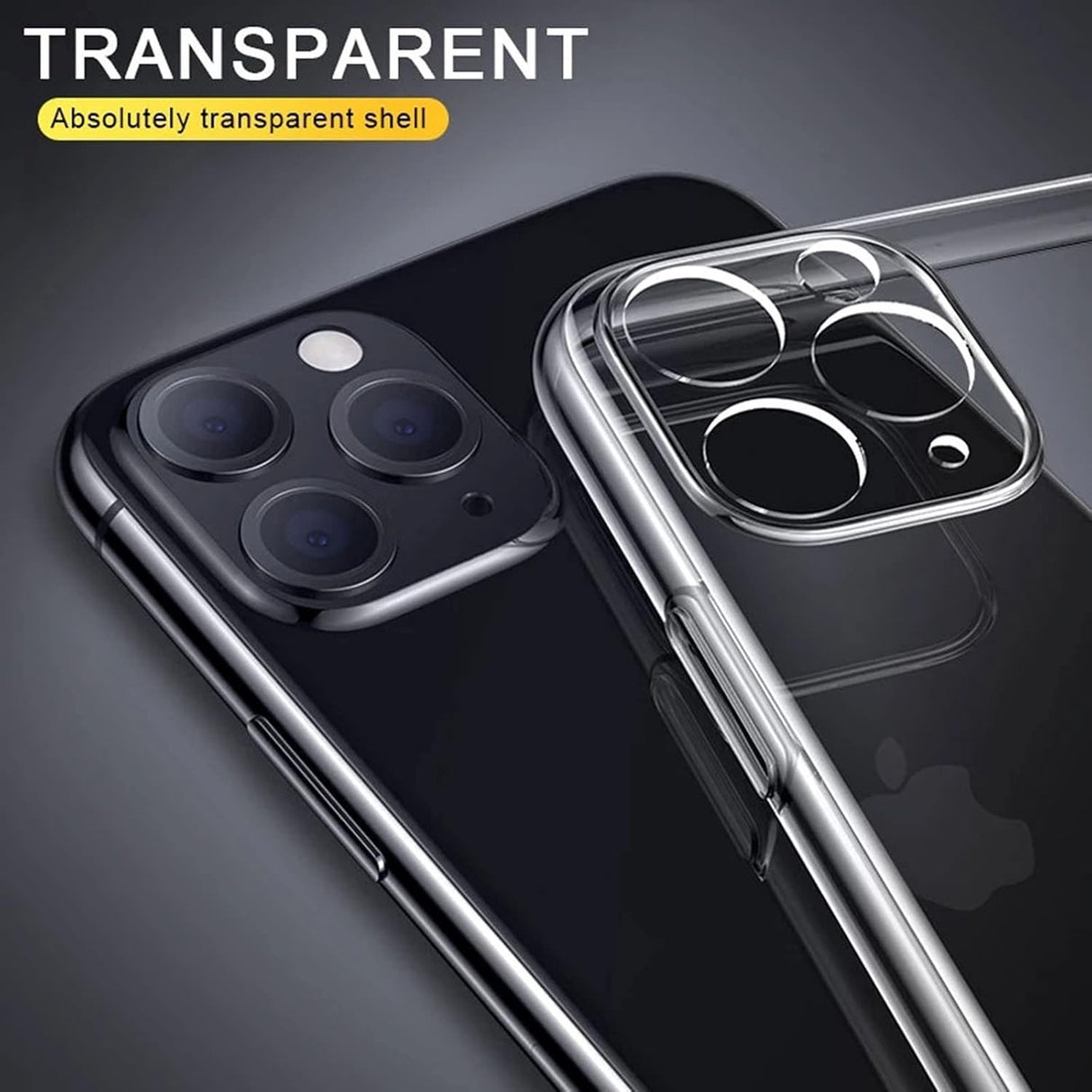 Detaliu ramă protecție cameră husă TPU transparentă Xiaomi Redmi 13C 5G, unghi lateral