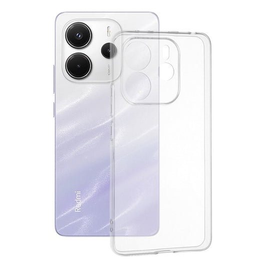 Husă de Protecție, Vivimall, Compatibilă cu Xiaomi Redmi Note 12 5G, TPU, Transparent - vivimall.ro
