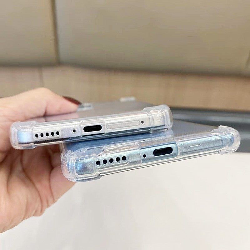 Husa de Protectie, Vivimall, Compatibila cu Xiaomi Redmi Note 12 Pro 5G, TPU Antisoc, Protectie Colturi, 1.5 mm Transparent - vivimall.ro