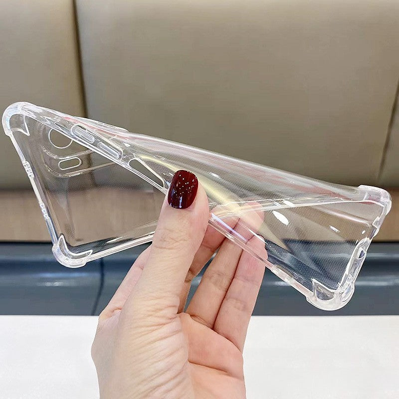 Husa de Protectie, Vivimall, Compatibila cu Xiaomi Redmi Note 12 Pro 5G, TPU Antisoc, Protectie Colturi, 1.5 mm Transparent - vivimall.ro