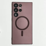 Husa de protectie Flippy, cu incarcare Wireless, Tehnologie Magsafe, pentru  Samsung Galaxy S23 Plus , Mov - vivimall.ro