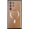 Husa de protectie Flippy, cu incarcare Wireless, Tehnologie Magsafe, pentru  Samsung Galaxy S23 Plus , Rose Gold - vivimall.ro