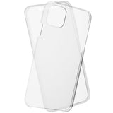 Husa de Protectie, Flippy, pentru Apple iPhone 11, Acoperire Completa 360, Silicon, Transparenta - vivimall.ro