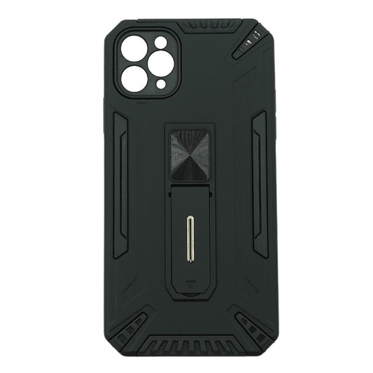 Husa de protectie Vivimall pentru Apple iPhone 12 Pro Defender Sergeant Brave cu suport, Negru - vivimall.ro