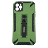 Husa de protectie Flippy pentru Apple iPhone 12 Pro Max Defender Model 4 cu suport, Verde deschis - vivimall.ro
