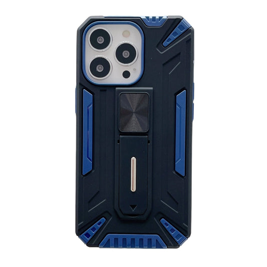 Husa de protectie Vivimall pentru Apple iPhone 13 Mini Defender Sergeant Brave cu suport,Albastru - vivimall.ro