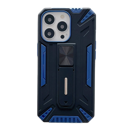 Husa de protectie Flippy pentru Apple iPhone 13 Pro Max Defender Sergeant Brave cu suport,Albastru - vivimall.ro