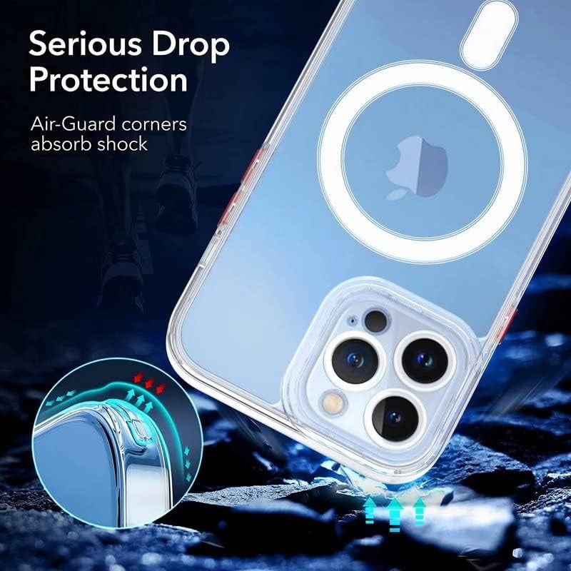Husă transparentă iPhone 16 antisoc, detaliu colțuri ranforsate pentru protecție impact