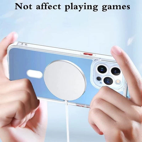 Husa de Protectie, Flippy, pentru Apple iPhone 16 Pro, MagSafe, TPU, Antisoc, Rezistenta la Impact, Protectie Camera, Transparent - vivimall.ro