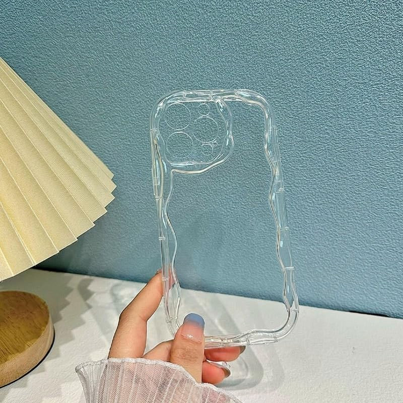 Husa de Protectie, Vivimall, Husa pentru Apple iPhone 16 Pro Max, Model Atipic din Silicon, Antisoc, Rezistenta la Impact, Protectie Camera, Transparenta - vivimall.ro