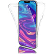 Husă Full TPU 360 transparentă pentru iPhone SE2 2020 / iPhone 7 / 8, vedere frontală și spate
