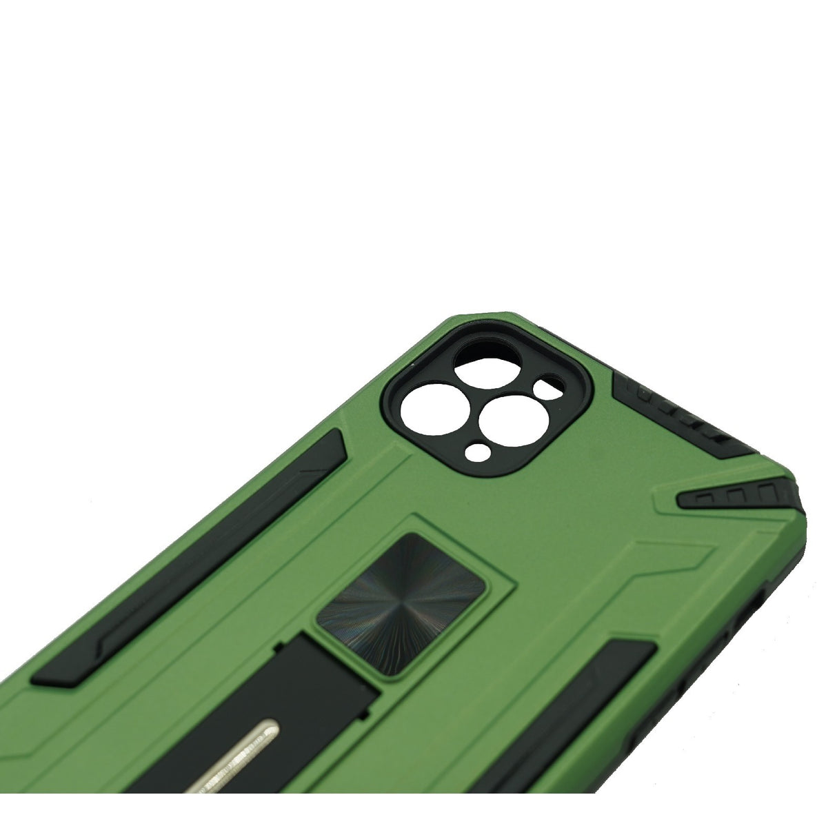 Husa de protectie Flippy pentru Apple iPhone 7/8G/SE 2020 Defender Sergeant Brave cu suport, Verde deschis - vivimall.ro