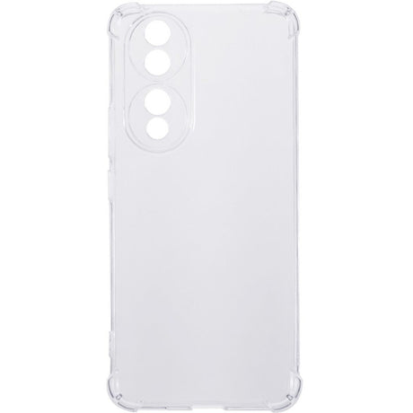 Husă transparentă Honor 70 TPU Protect Plus, detaliu colțuri ranforsate pentru protecție șocuri