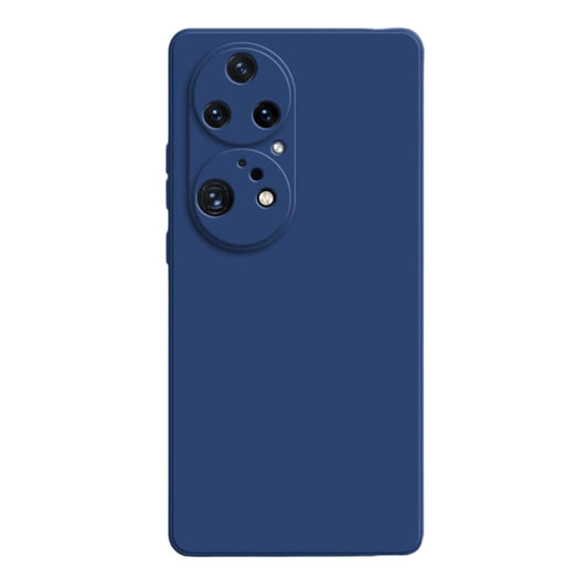Husa de Protectie, Vivimall, pentru Huawei P60 Pro, Liquid Silicone, cu Microfibra pe Interior, Protectie Antisoc, Compatibil Incarcare Wireless, Albastru - vivimall.ro