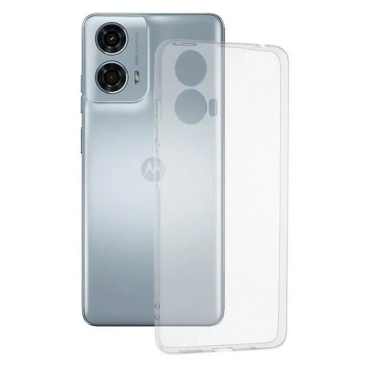 Husa de Protectie, Vivimall, pentru Motorola Moto G24, TPU, Antisoc, Rezistenta la Impact, Transparenta - vivimall.ro