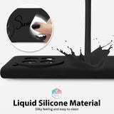 Decupaje precise husă silicon lichid OnePlus 12 5G pentru porturi și butoane