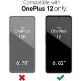 Detaliu finisaj mat anti-amprentă husă silicon lichid OnePlus 12 5G culoare negru